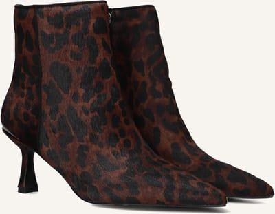 STEFANO LAURAN Botin Enkellaarsjes - Enkelboots met rits - Dames - Zwart - Maat 38