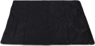 Verwarmde Deken - Fleece Mat - Buitenactiviteiten Kamperen - Snelle Opwarming Waterdicht - 180 x 150 cm - Donkergrijs