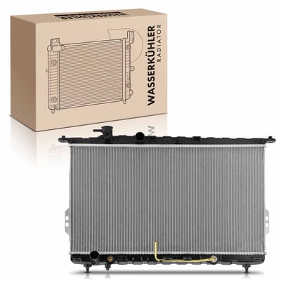 Frankberg 1x Radiator Koelvloeistofradiator Motorradiator voor Hyundai