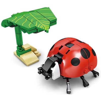 Nieuwste Bouwstenen Speelgoed Kinderen Educatieve Puzzel Dier Assemblage Bij Libelle Insect Cadeau S