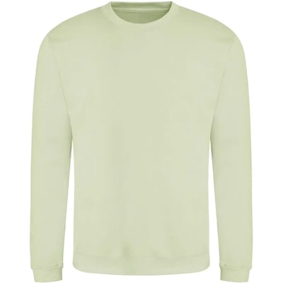 Just Hoods - AWDis Sweat - Pistachio Green maat XS