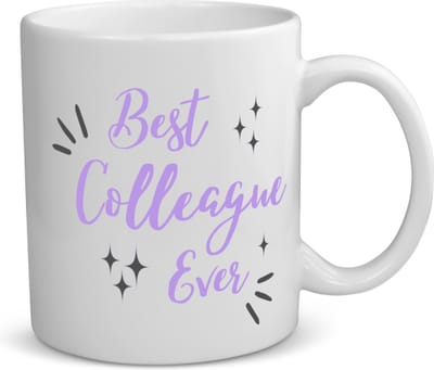 Akyol - best colleague ever koffiemok - theemok - Collega - een collega - werk - afscheidscadeau - verjaardagscadeau - kado - 350 ML inhoud