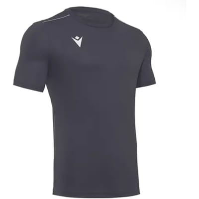 Macron Rigel Hero Shirt Korte Mouw Heren - Antraciet | Maat: M