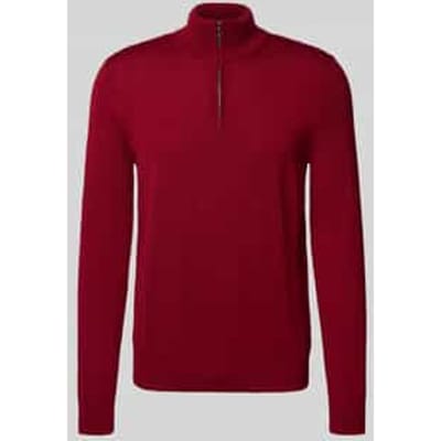 Gebreide pullover van scheerwol met schipperskraag model 'Dario'