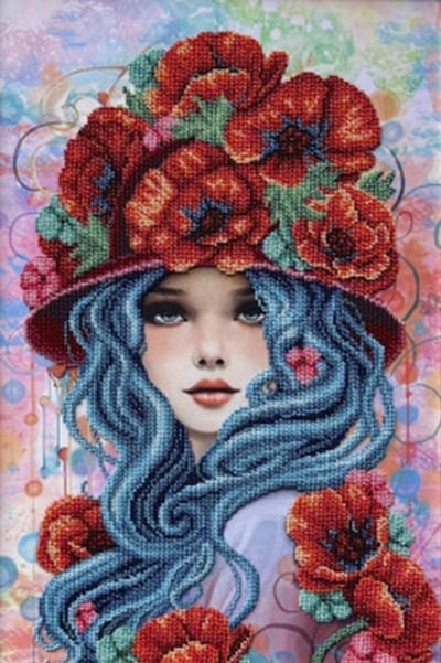 Borduurpakket KRALEN BORDUURPAKKET - Summer Girl - 1399 - VDV