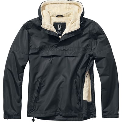 Brandit Windbreaker - Windbreaker Sherpa - L tot XXL - voor Mannen - zwart