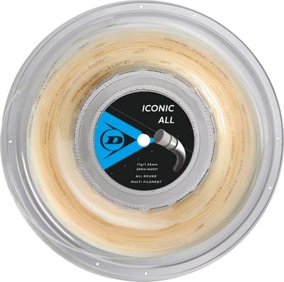 Dunlop Tennissnaar Iconic All 1.30 Naturel