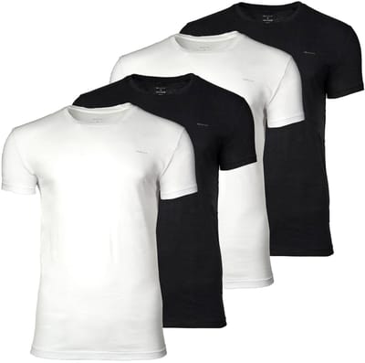 GANT T-shirt C-NECK T-SHIRT 4-PACK L Verpakking van 4
