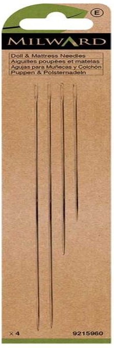 Milward 4 x poppennaald / assortiment poppennaalden