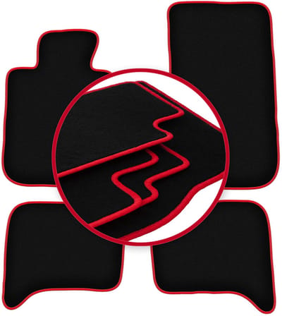 CARLUX-RED automatten voor: BMW 5 E28 sedan (1980-1990)