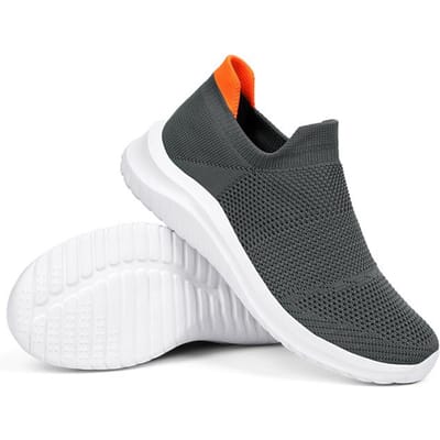 Lichtgewicht Hardloopschoenen Koppel Sneakers Mesh Ademend Schokabsorberend Wandelen Damesschoenen Comfortabel Alles -Passend Herenschoen 35 black