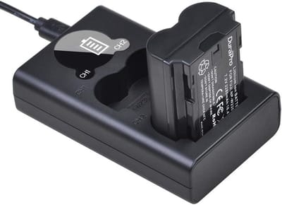 Camera Batterij Set - Reserve Accu - Fotografie - Dubbele Oplader - 178 g