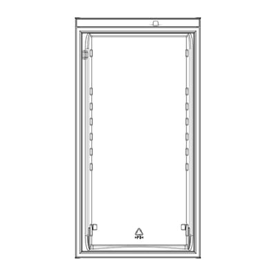 AEG Witte koelkastdeur - 538x1032mm 8084060014
