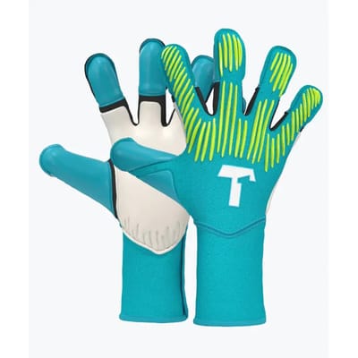 T1TAN Rebel 2.0 Sky Blue Keepershandschoenen volwassenen & jongeren - met vingerbescherming - Maat 6