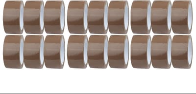 Verpakkingstape - Bruin - 18 Rollen - Dozentape - 48mm x 66m - Sterk klevend - Verhuistape - Voordeelverpakking
