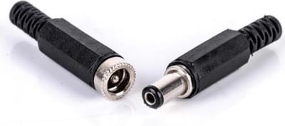 DC Stekker Man en Vrouw Jack Socket Connector Set