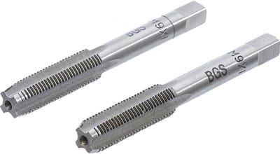 BGS Draadsnijtap - voor- en nasnijder - M9 x 1,0 mm - 2 delig
