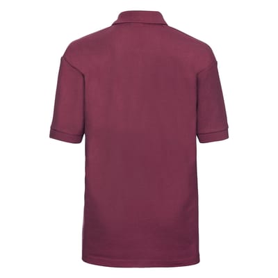 Russell Poloshirt van katoen voor kinderen (Bourgondië)