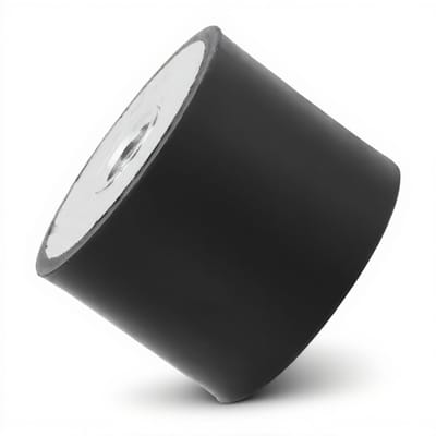 Dailygoody - Rubberen Trillingsisolator - Anti-vibratie Steunen - Duurzaam en Betrouwbaar - 4 Stuks - Geschikt voor Luchtcompressoren - Rubberen Demper