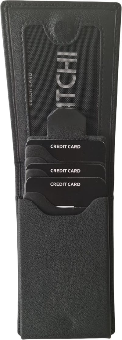 Patchi Pasjesmap - Creditcardhouder - Portemonnee - Zwart