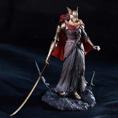 ELDEN RING Malenia Zwaard van Miquella Anime Figuur Valkyrie Figurine 24cm PVC Beeld Model Collectie Bureau Decoratie Kind Speelgoed Cadeaus black