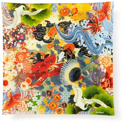 Kimono Bord / Dienblad 30x30 cm – Excelsa | Multicolor Keramiek | Vaatwasmachinebestendig