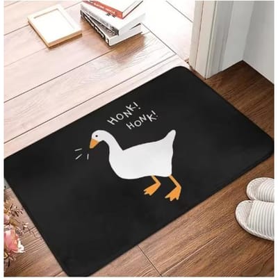 Hippity Hoppity Ga van mijn terrein Af Retro Welkom Matten Keuken Voordeur Matten Woonkamer Slaapkamer Entree Deurmat Antislip Mat 30x50cm