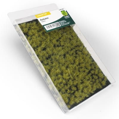 AMMO by Mig Jimenez Modelbouwdecoratie - MIG 8853 Garden Center - Gelaagde Graspol - Herfst - Groene Okerkleur - 17x11cm - Diorama Mat Kunstgroen