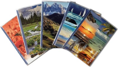 Fotoalbum 13x19 met Personaliseerbare Omslag - 20 Vakken voor 400 Foto's