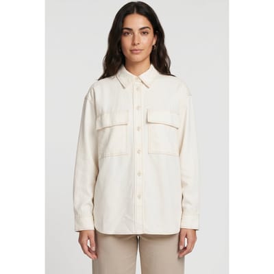 & Other Stories Tory Shirt White Maat: XS | Longsleeves Outlet | Dames | Wit