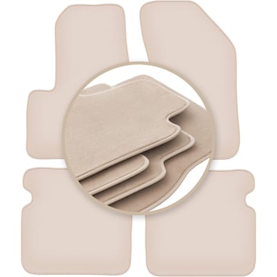 PREMIUM beige vloermatten voor: Dodge Avenger sedan 2007-2015