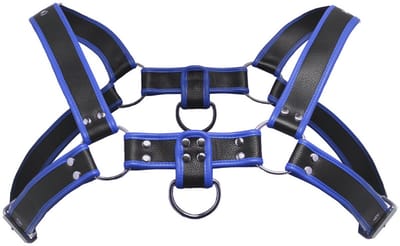 XR Brands Bulldog Harnas - Blauw