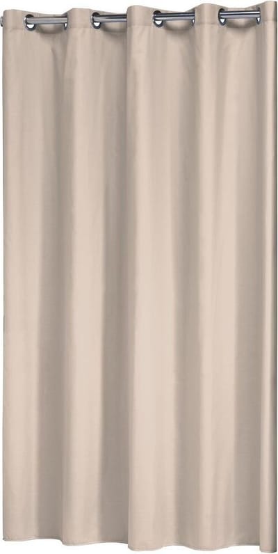 Sealskin Coloris Douchegordijn 180x200 cm - Polyester / Katoen - Beige