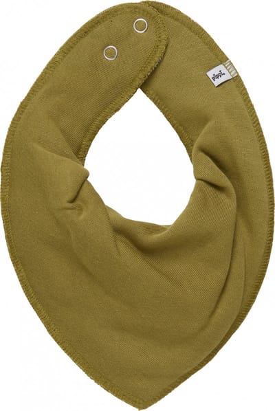 Pippi Slabbetje Bandana Junior Polykatoen Mosterdgeel One-size