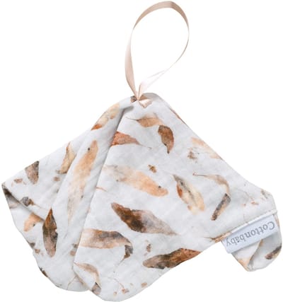 Cottonbaby Cottonsoft Speendoekje – Moody Feathers - Zacht, Wasbaar & Duurzaam – Geschikt voor Speen – 20x20 cm