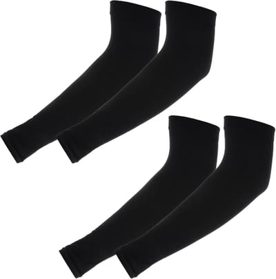 2 Paar Arm Sleeves voor Kinderen met UV Bescherming en Compressie voor Jongens en Meisjes