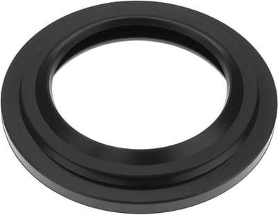 Toilet Cassette Lip Seal - Afsluitring Toilet - Lekkage Voorkomen - Perfecte Pasvorm - 71.51mm x 110.27mm - Zwart