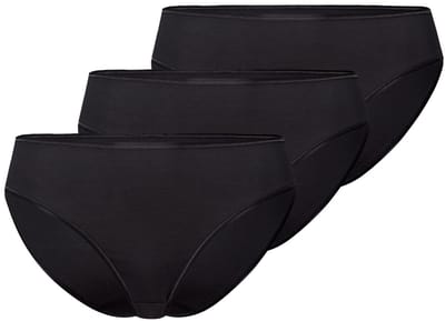 Hanro Dames midi slip 3 pack Cotton Seamless
