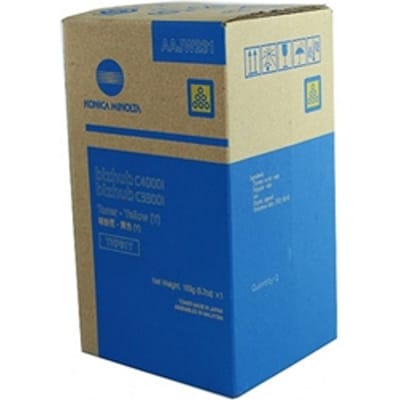 Konica Minolta TNP-81Y (AAJW251) toner cartridge geel (origineel)