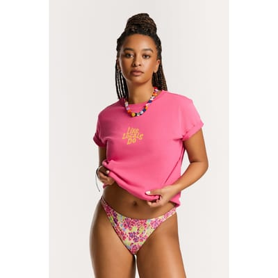 Shiwi Bindi Bikini Set Flower Fields Pink Flower Fields Size: 34 | Bikinis Outlet | Dames | Roze