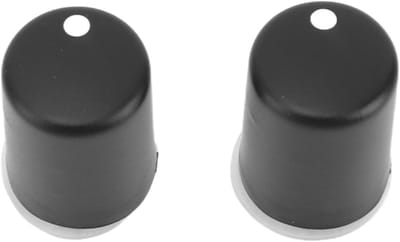 Stoelverwarming Schakelaar - Temperatuur Knop - Comfort Verhogen - Roterende Instelling - 2 Stuks - Zwart