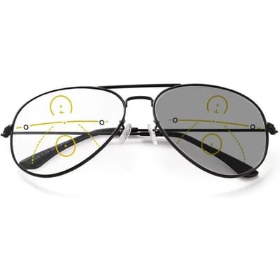 Sport Fotochemische Multifocale Leesbril HD Presbyopie Bril Voor Mannen Luxe Verziendheid +1.0 Tot +4.0 1.5