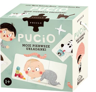 Wydawnictwo Nasza Księgarnia - Pucio Serie - Mijn Eerste Puzzels