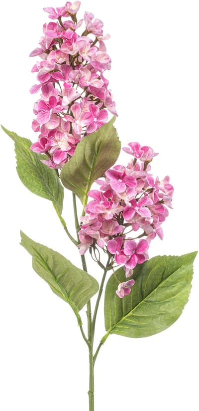 Emerald - Kunstbloem Hortensia Paniculata roze 76cm - Kunstplant voor binnen