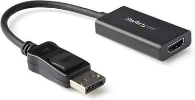 StarTech.com DisplayPort to HDMI Adapter - HDR 4K 60Hz - DP to HDMI Dongle - video adapter - DisplayPort / HDMI - 25.16 cm