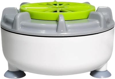 Fruit Groente Wasser - Keuken Gadget - Hygiënisch Eten - Ultrasoon Reinigen - 11x6 cm - Wit