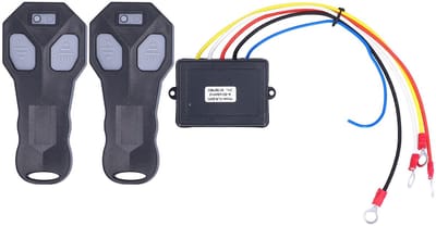 Dailygoody - Draadloze Winch Afstandsbediening Kit - 12V Universeel - Voor ATV en Truck - Betrouwbaar en Efficiënt - Inclusief 2 Stuks - Geschikt