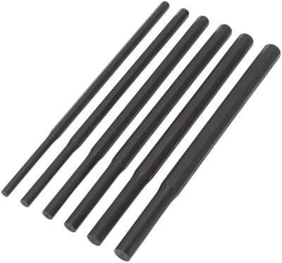 Parallelle Chasse-goupille Set - Drevels Set - Metaalbewerking - Chroom Vanadium Staal - 10-20mm - Zwart