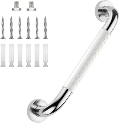 Wandbeugel - Extra Grip -Handgreep - Wandgreep Voor Badkamer - 40cm anti-slip RVS badkamerbeugel, veiligheidsgreep voor douche, wandgreep voor badkuip, toilet, bad