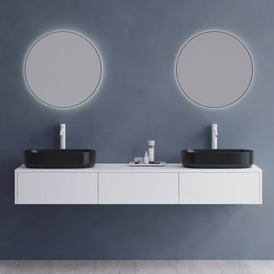 Megabad Profi Collection Art washbasin console 180 cm with 3 drawers 21IF3001035I